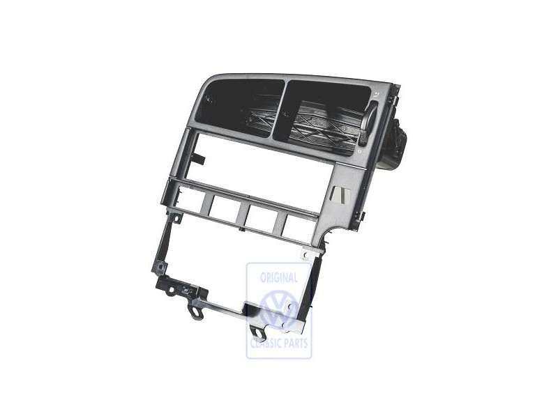 Original VW Insert For Dashboard Satin Black - 358858069C 01C