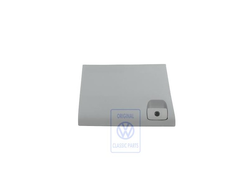 Original VW Lid For Glove Box Flannel Grey - 377857101 033