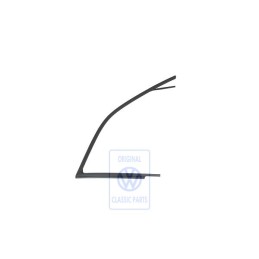 Original VW Window Guide Satin Black - 3A0837432 B41