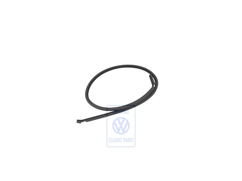 Original VW Window Guide Satin Black - 3A0837439A B41