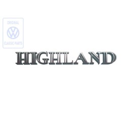 Original VW Film Lettering Silver Burgundy - 3A9853431C Z44