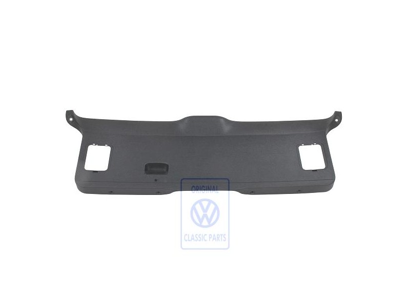 Original VW Rear Lid Trim Panel Black - 3A9867605A 4FB