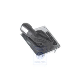 Original VW Gear Shift Cover Satin Black - 3AC713203D OFN