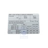 Original VW Data Plate For Tyre Pressure - 3B0010275
