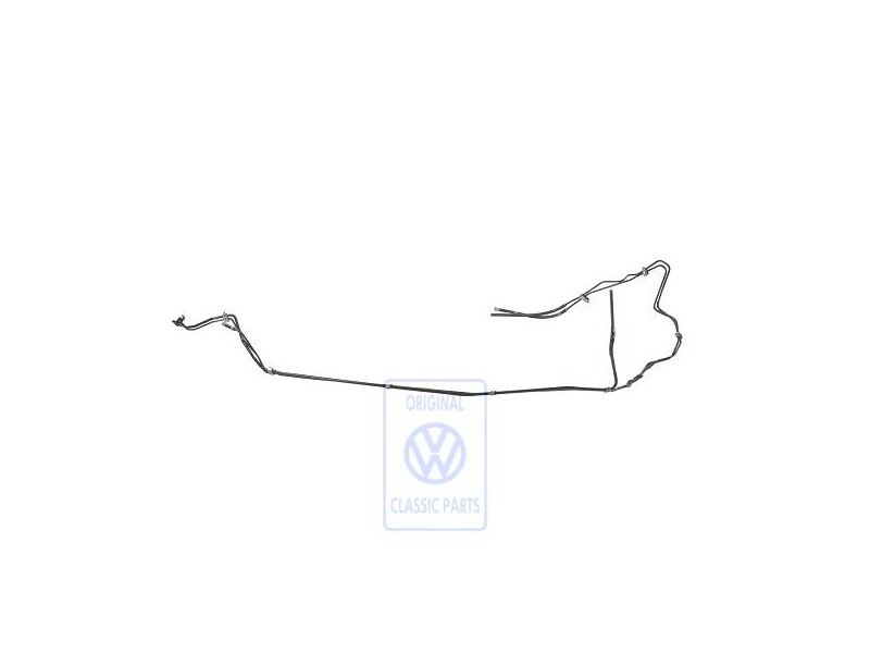 Original VW 1 Set Fuel Pipes - 3B0201544BS