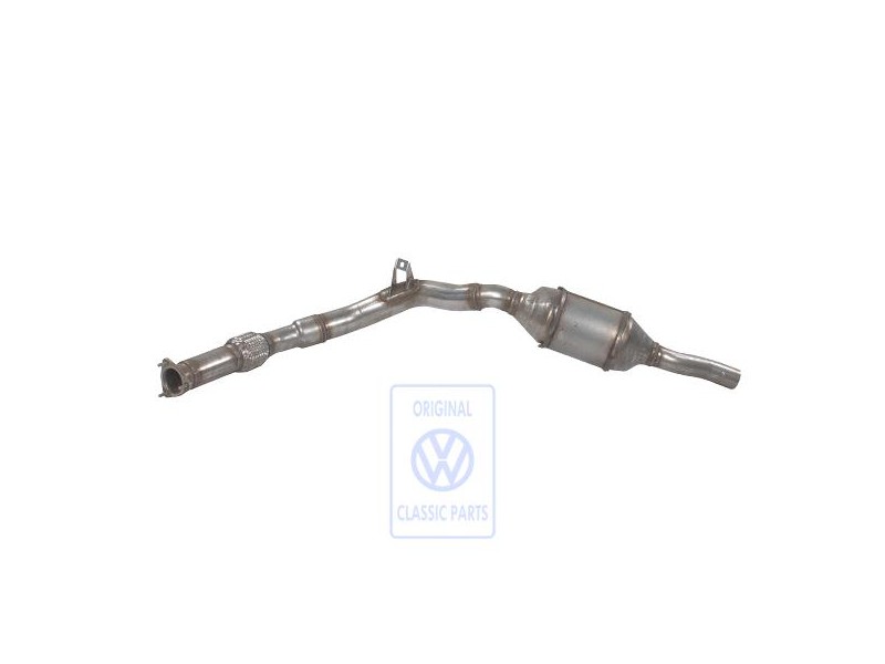 Original VW Exhaust Pipe With Catalyst - 3B0254500AX