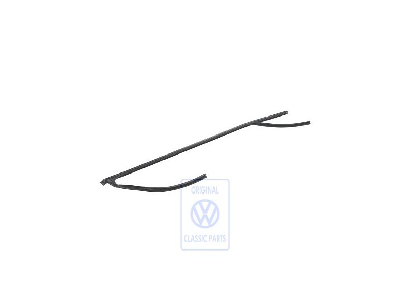 Original VW Window Guide Satin Black - 3B0837431C B41