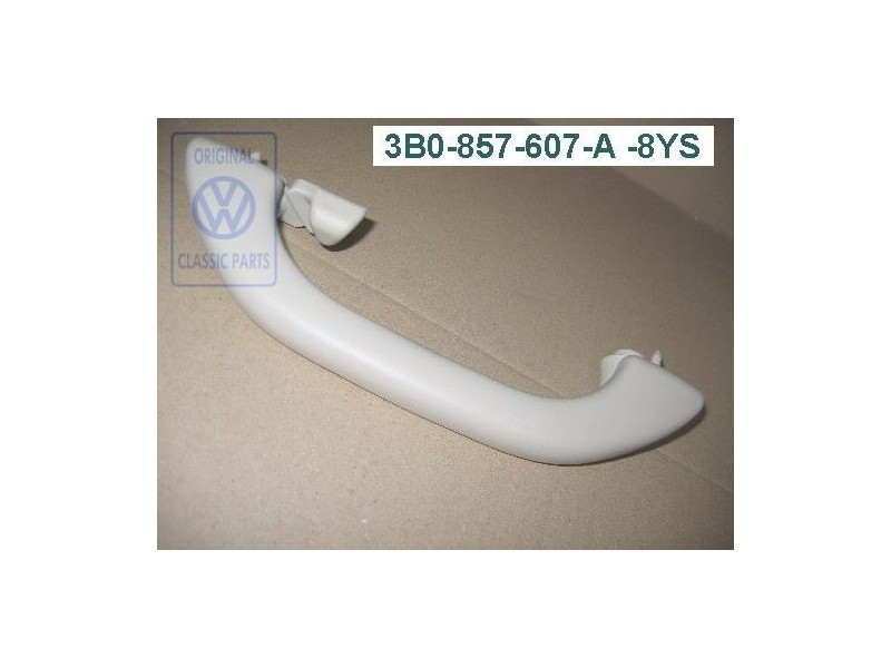 Original VW Roof Grab Handle Light Beige - 3B0857607A 8YS