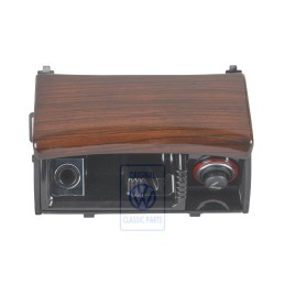 Original VW Ashtray Zebrano (Brown) - 3B0857961AD6H3