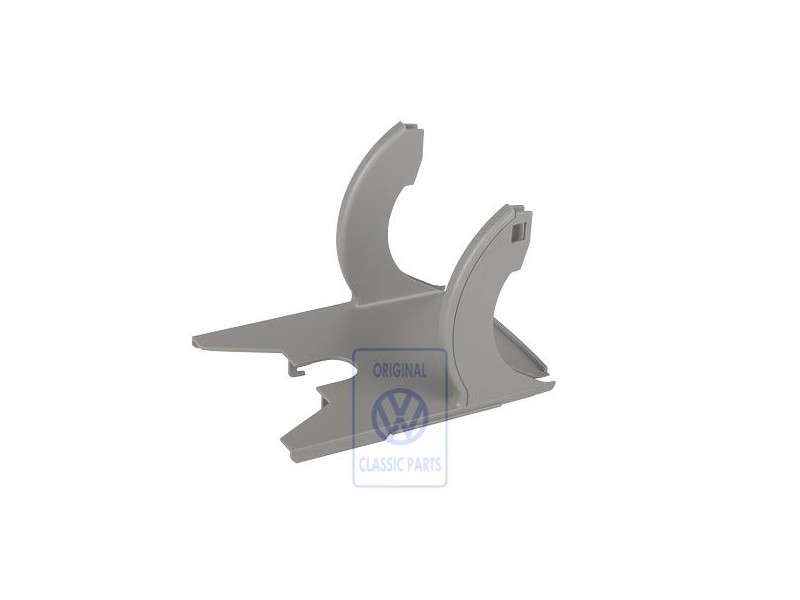 Original VW Hinge Cover Flannel Grey - 3B0864249A U71