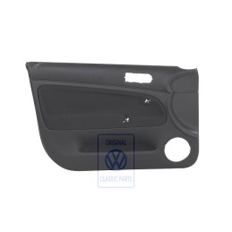 Original VW Door Panel Trim (Cloth) Black/Black - 3B0867011ATJGJ