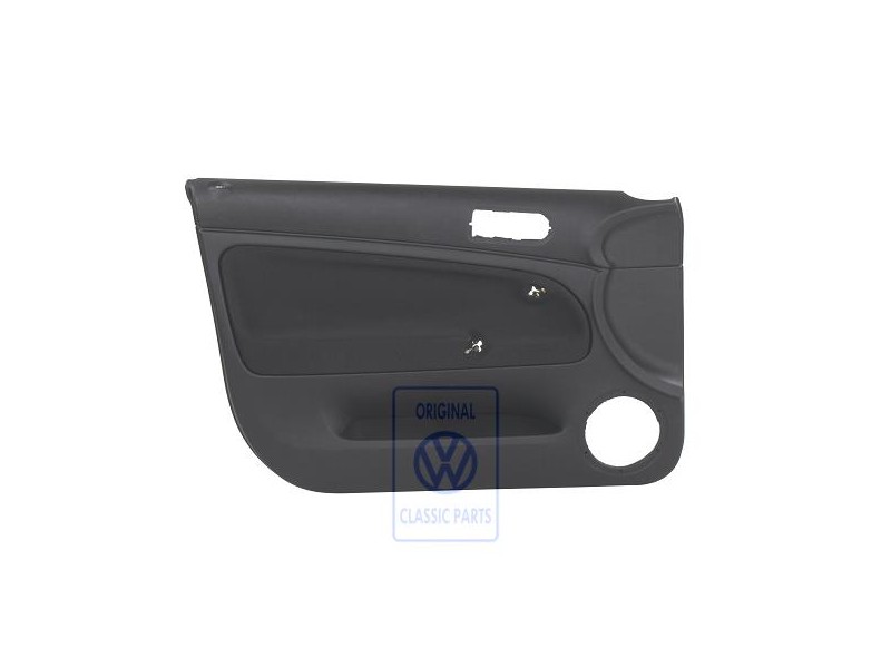 Original VW Door Panel Trim (Cloth) Black/Black - 3B0867011ATJGJ