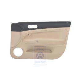 Original VW Door Panel Trim (Cloth) Platinum/Sunshine Beige - 3B0867012BAPEB