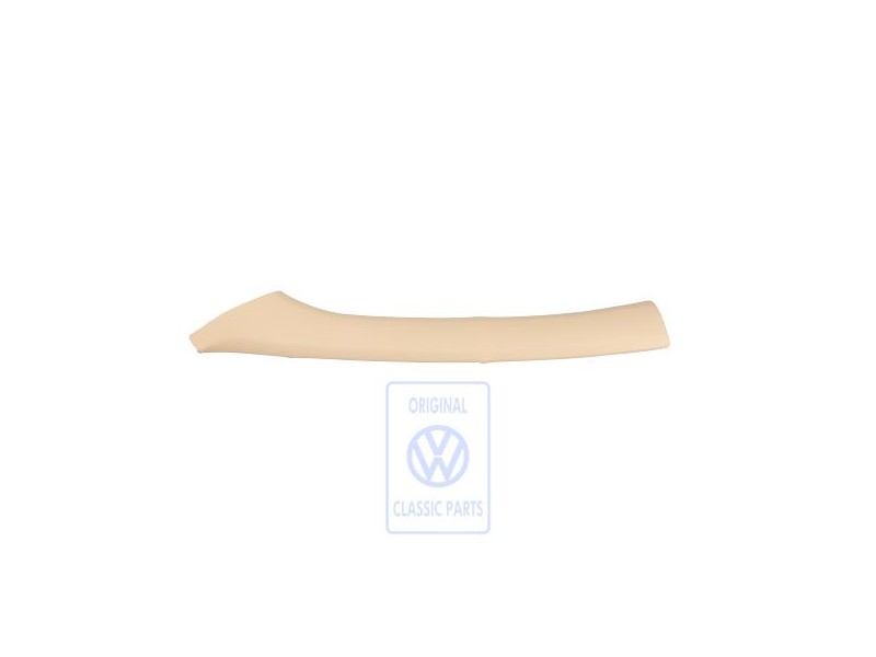 Original VW A-Pillar Trim Sun Beige - 3B0867233B 4R4