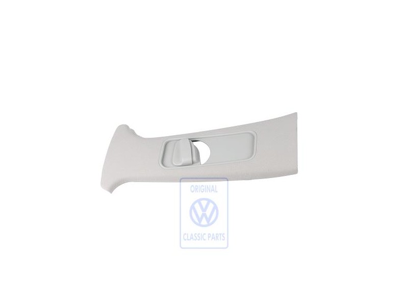 Original VW B-Pillar Trim Pearl Grey - 3B0867243D 2XP