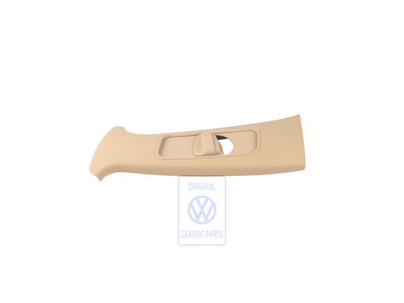 Original VW B-Pillar Trim Sun Beige - 3B0867243F 4R4