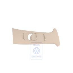Original VW B-Pillar Trim Light Beige - 3B0867244D 2PK