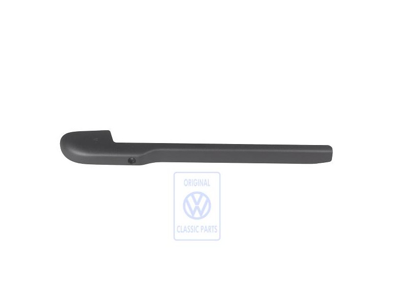 Original VW Cover For Guide Rail Satin Black - 3B0881087D B41