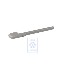 Original VW Cover For Guide Rail Flannel Grey - 3B0881087D U71