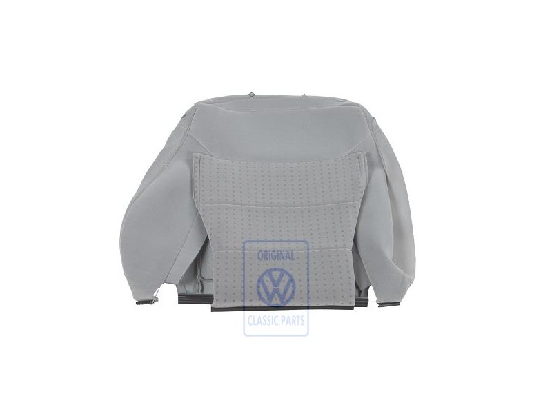 Original VW Backrest Cover (Fabric) Flannel Grey - 3B0881805AHEWH