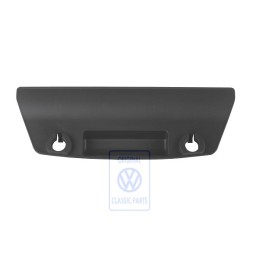 Original VW Cover Trim For Headrest Satin Black - 3B0885719B B41