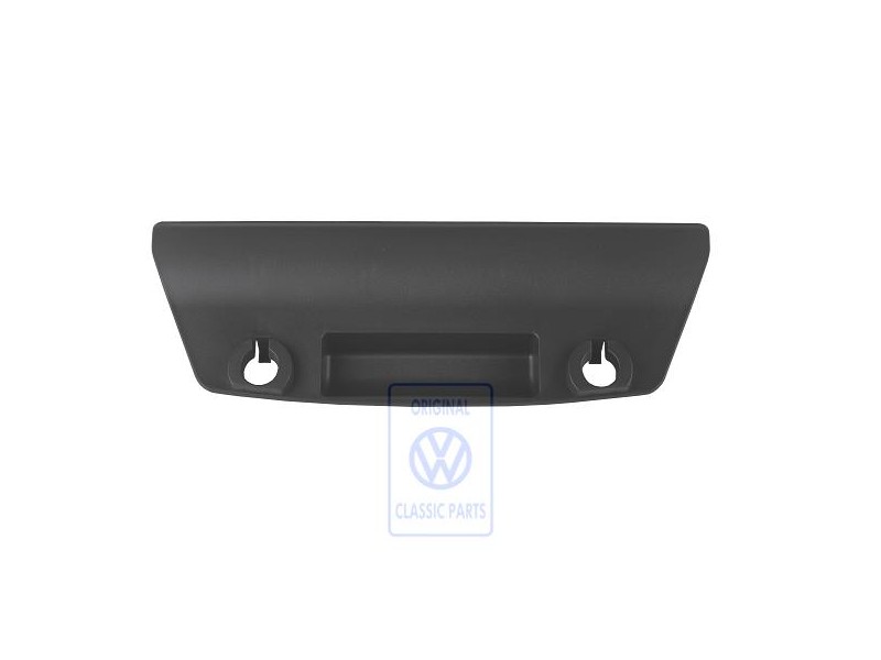 Original VW Cover Trim For Headrest Satin Black - 3B0885719B B41