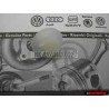 VW Classic Parts Bumper Rubber Strip Molding Fixing Clip - 171807249A