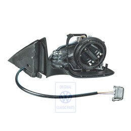 Original VW Exterior Mirror Housing Satin Black - 3B1857508AA01C