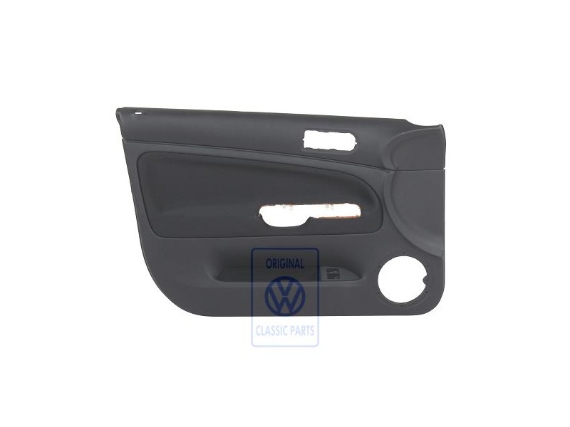 Original VW Door Panel Trim (Cloth) Black/Black - 3B1867011DCJGJ