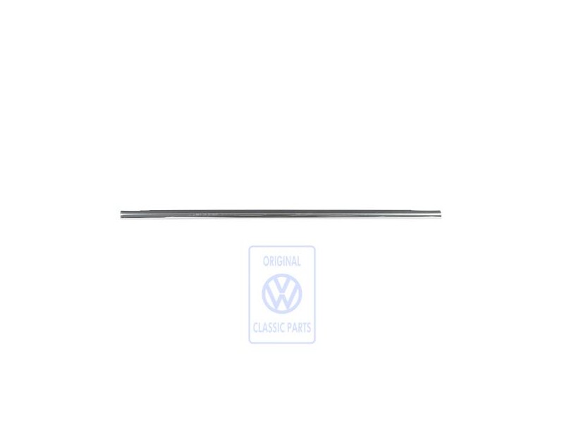 Original VW Window Aperture Seal Glossy Aluminium - 3B4839475 7Z7