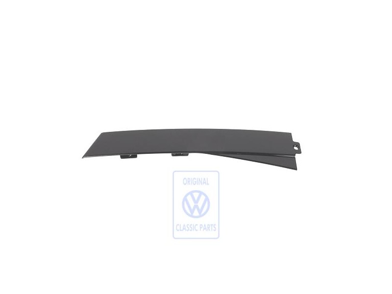 Original VW Trim For Door Window Frame Satin Black - 3B5839903F DPE