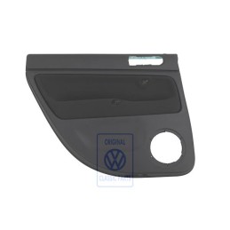 Original VW Door Panel Trim (Cloth) Black/Black - 3B5867211AGJGJ