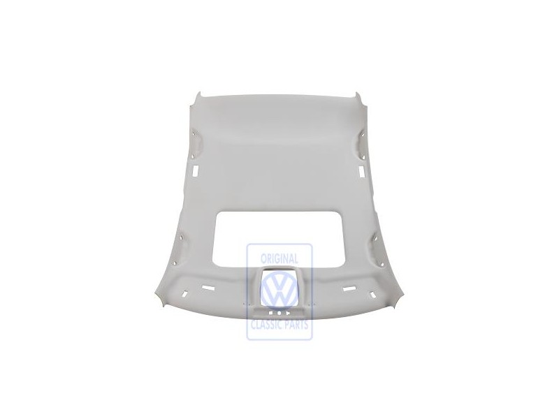 Original VW Moulded Headliner Pearl Grey - 3B5867501CB2XP