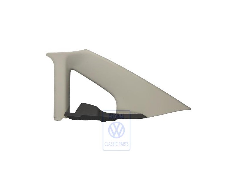 Original VW C/D-Pillar Trim Pearl Grey/Anthracite - 3B5868202F SDF