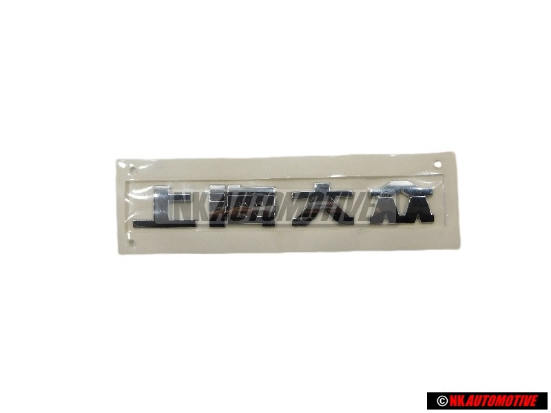 Original VW SHANGHAI Rear Boot Badge Emblem Chrome - 3BD853687 739