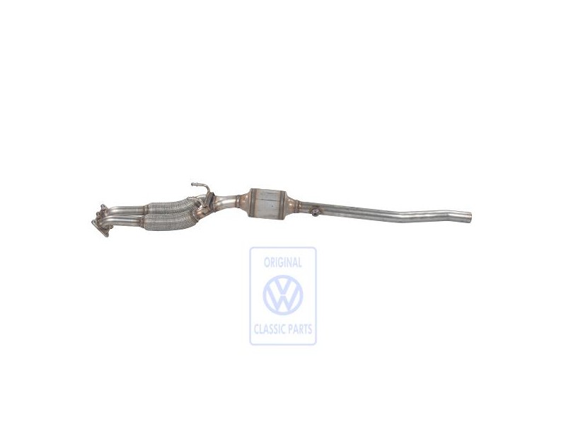 Original VW Exhaust Pipe With Catalyst - 3C0254500QX