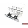 Original Audi QUATTRO Front Grill Badge Emblem Chrome - 8L0853736 2ZZ