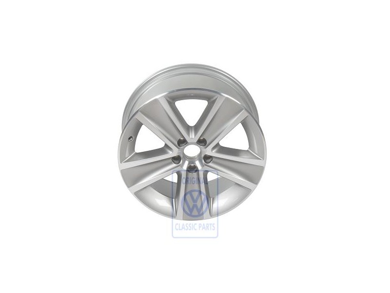 Original VW Aluminium Rim Titanium (Grey) - 3C0601025ABQQ9