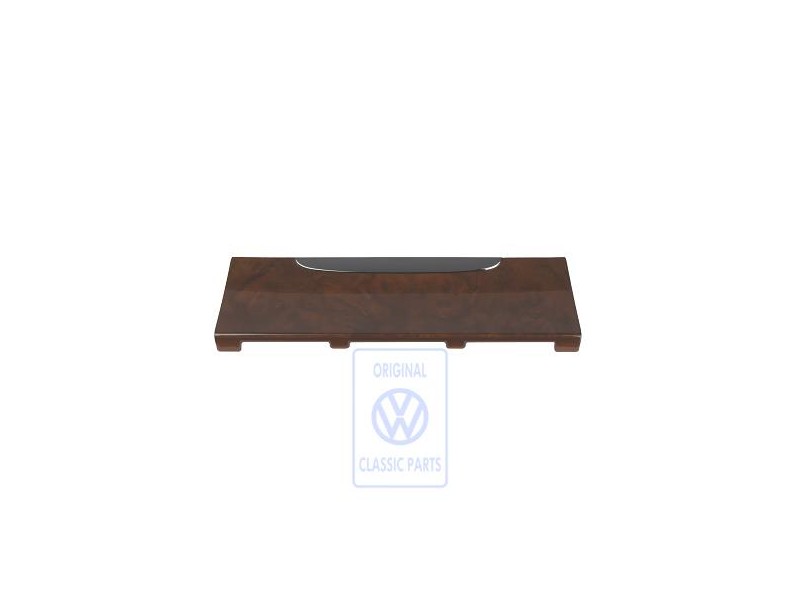 Original VW Cover For Ashtray Nut Tree Brown - 3C0857351C 46X