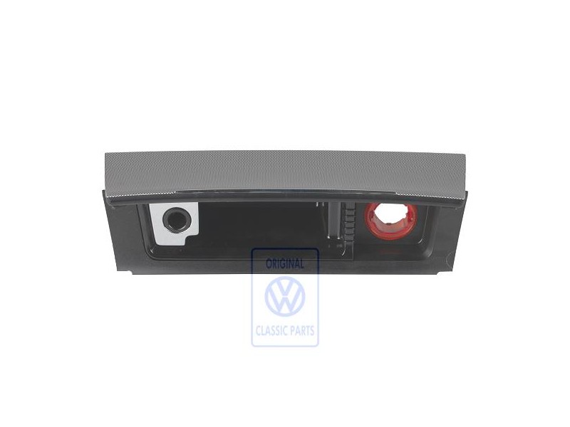 Original VW Ashtray Silver Metallic/Black - 3C0857961 46U