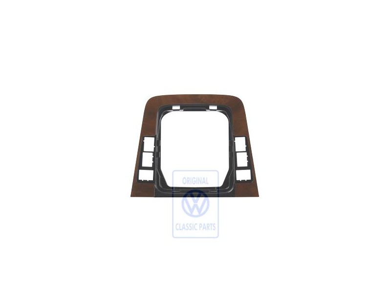 Original VW Trim For Centre Console Nut Tree Brown - 3C0864263C 46X