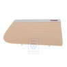 Original VW Loudspeaker Trim Pure Beige/High Chrome - 3C0867149C TEW