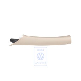 Original VW A-Pillar Trim Corn Silk Beige - 3C0867233G 5R0