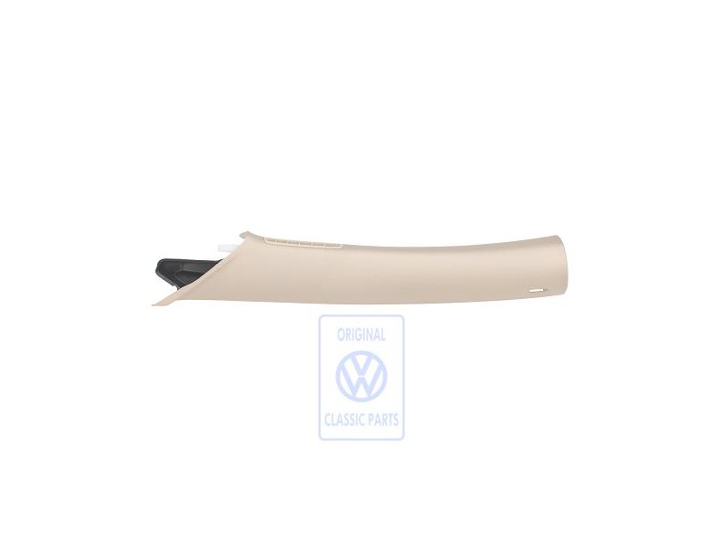 Original VW A-Pillar Trim Corn Silk Beige - 3C0867233G 5R0
