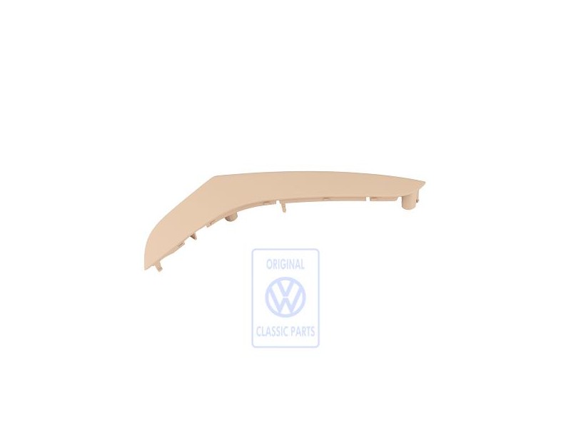 Original VW Handle Shell, Upper Part Pure Beige - 3C4867372A 7R3