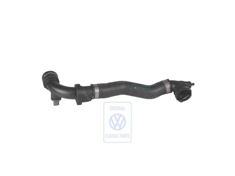 Original VW Coolant Hose With Quick Release Coupling - 3D0122051K