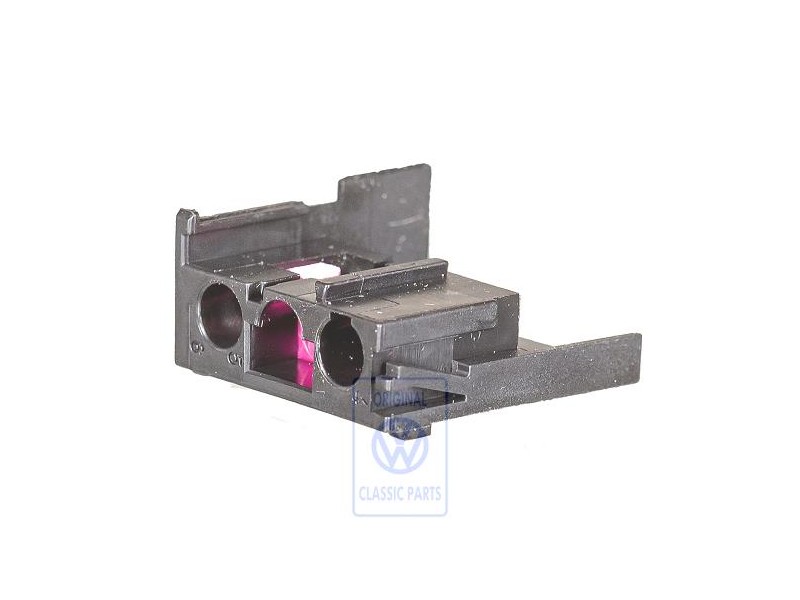 Original VW Round Connector Housing - 4A0972241