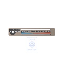 Original VW Trim Alu Metallic - 531919383 95U