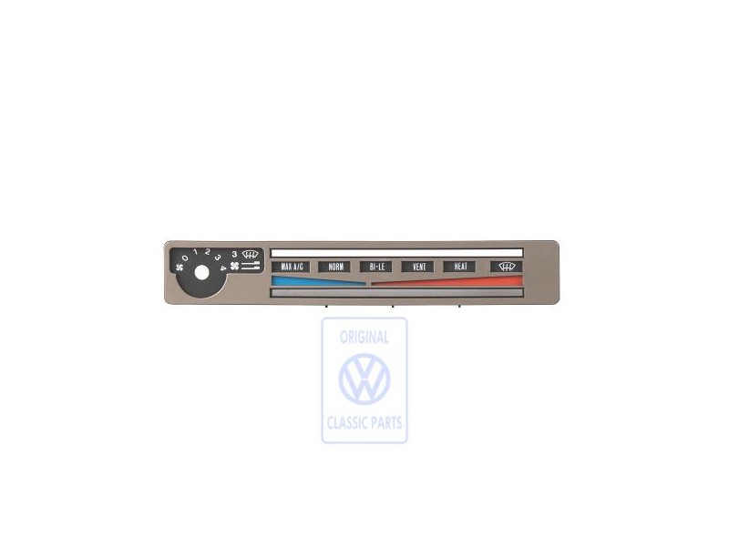 Original VW Trim Alu Metallic - 531919383 95U