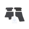 Original VW 1 Set Foot Mats Titan Black/Light Beige - 5C1863011H BCX